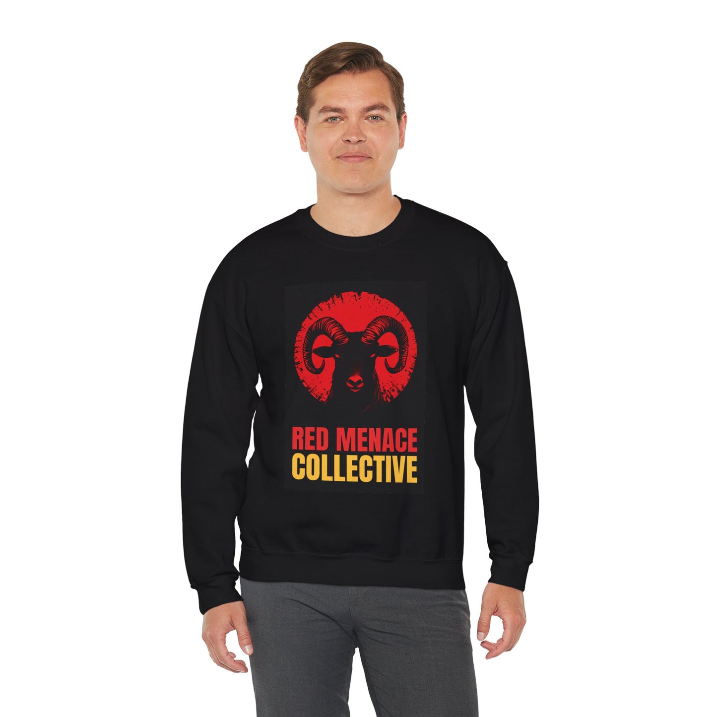 Red Menace Collective - Ram Unisex Heavy Blend™ Crewneck Sweatshirt