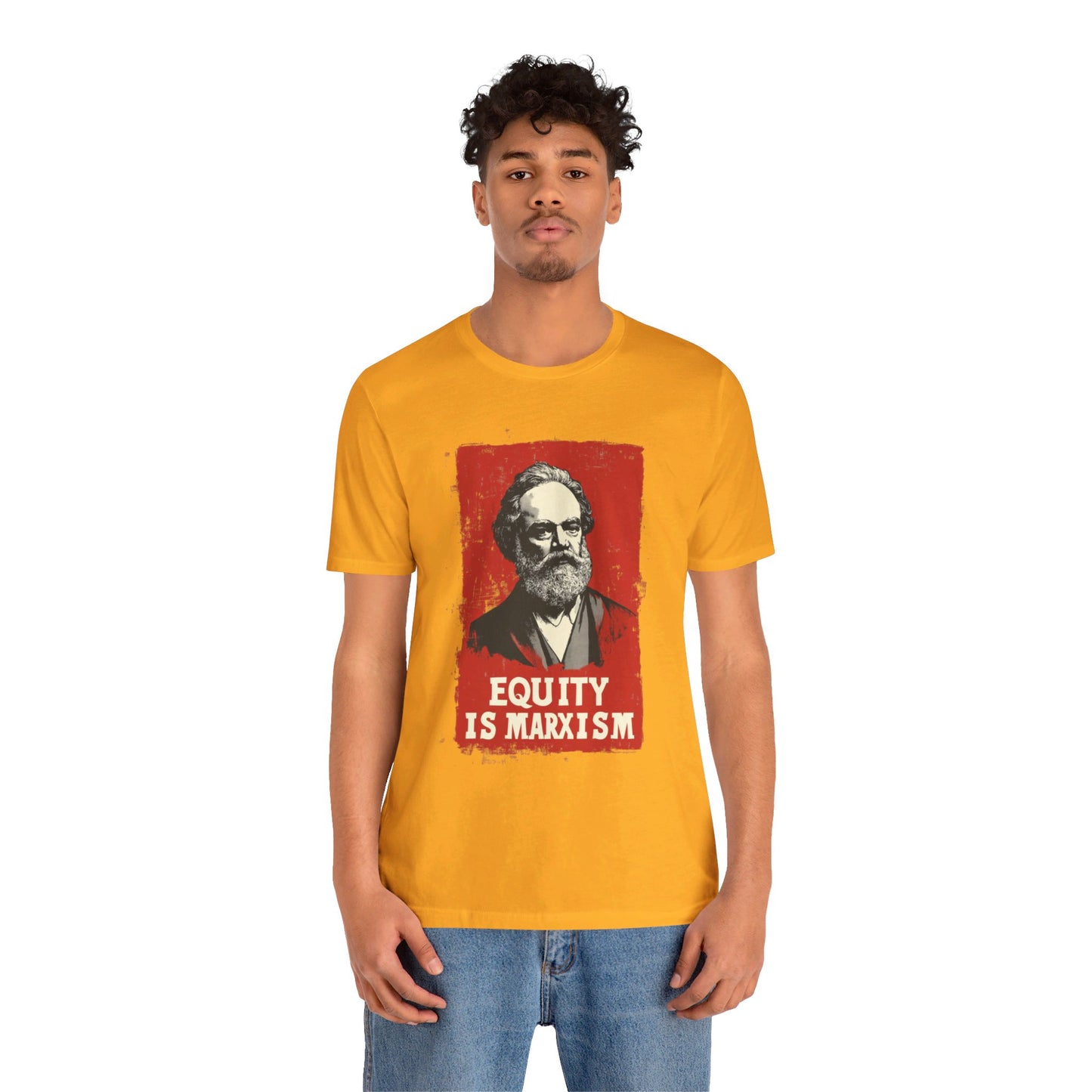 Equity Is Marxism Unisex Jersey Short Sleeve Tee