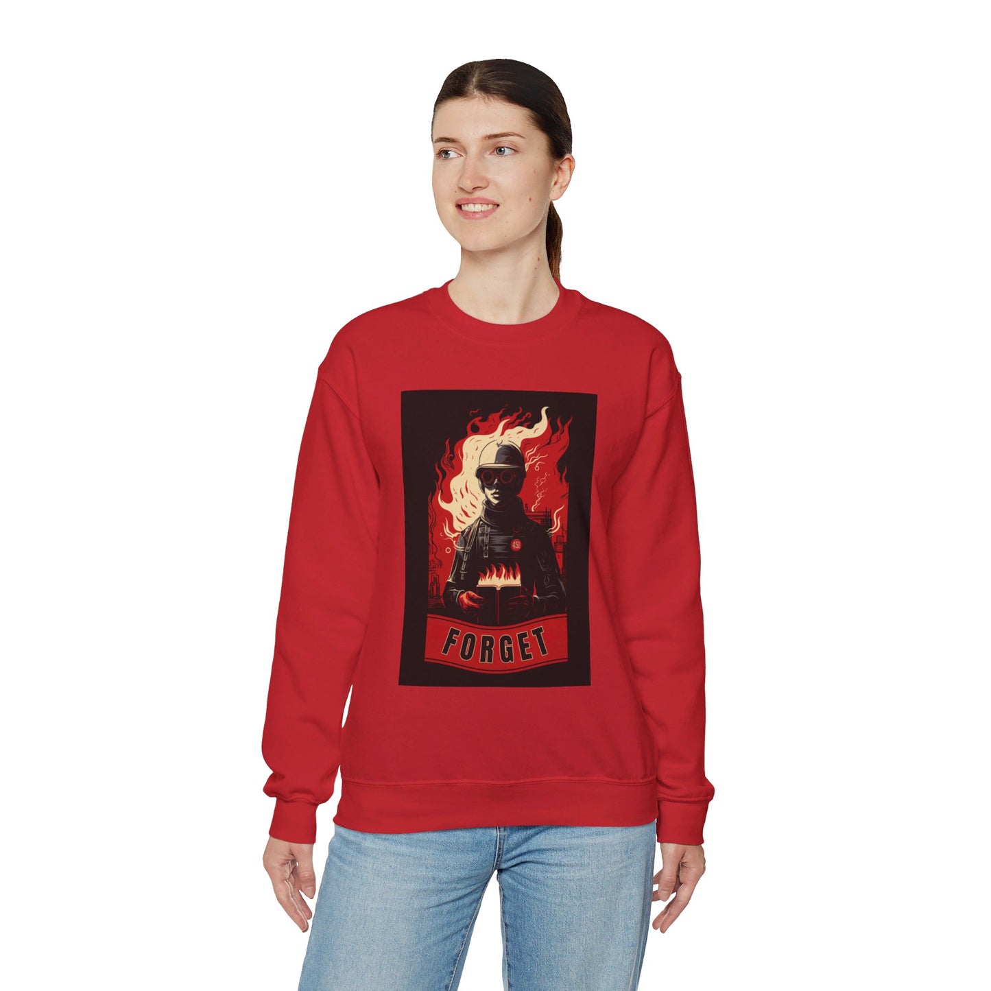 Fahrenheit 451 Unisex Heavy Blend™ Crewneck Sweatshirt