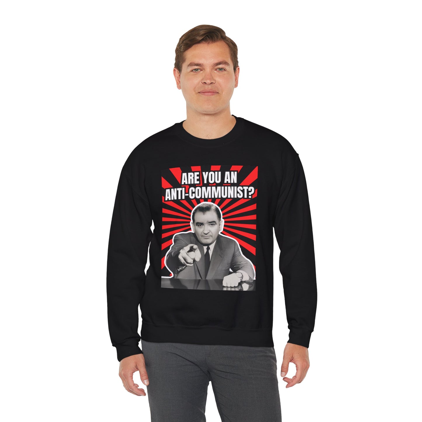 Are You An Anti-Communist? Unisex Heavy Blend™ Crewneck Sweatshirt