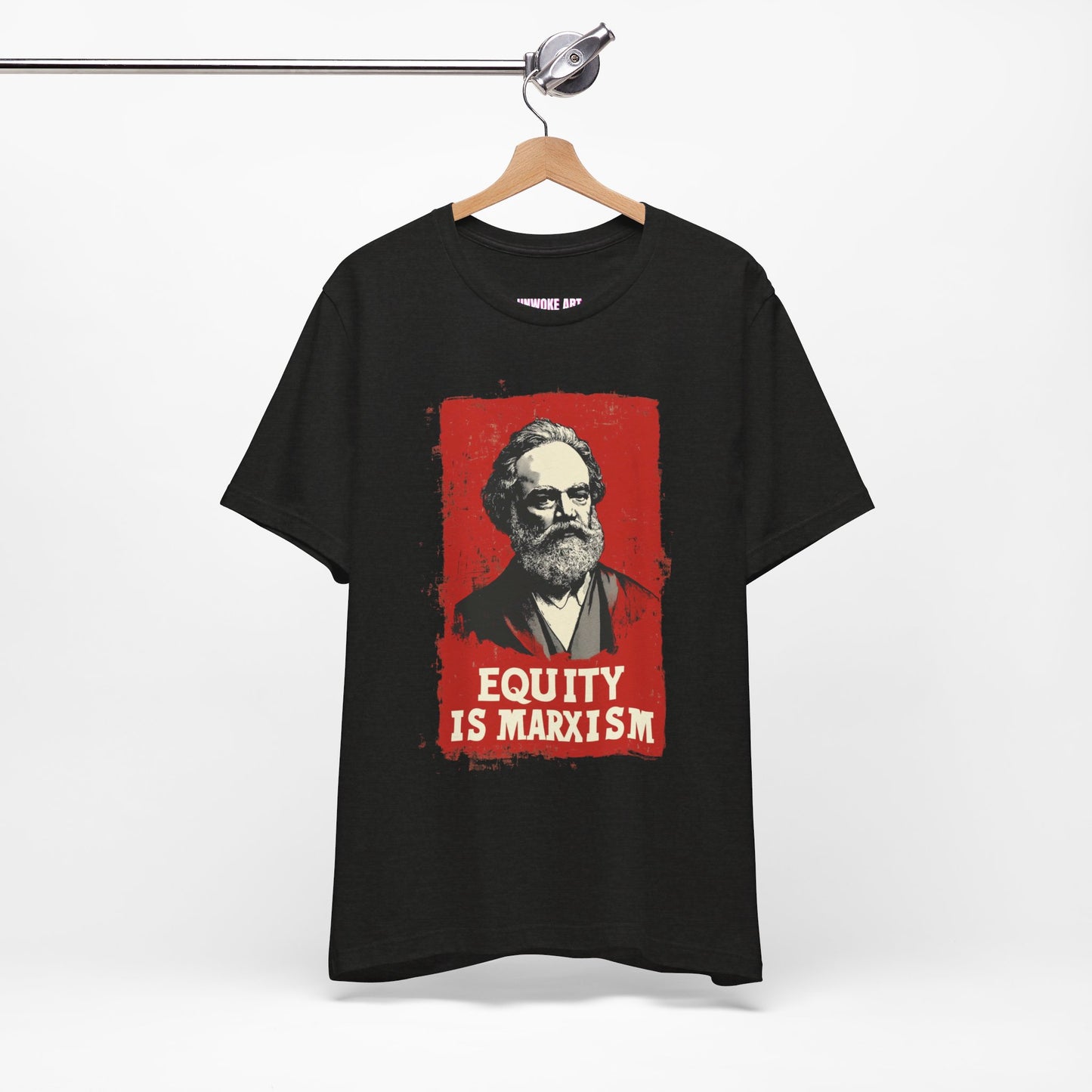 Equity Is Marxism Unisex Jersey Short Sleeve Tee