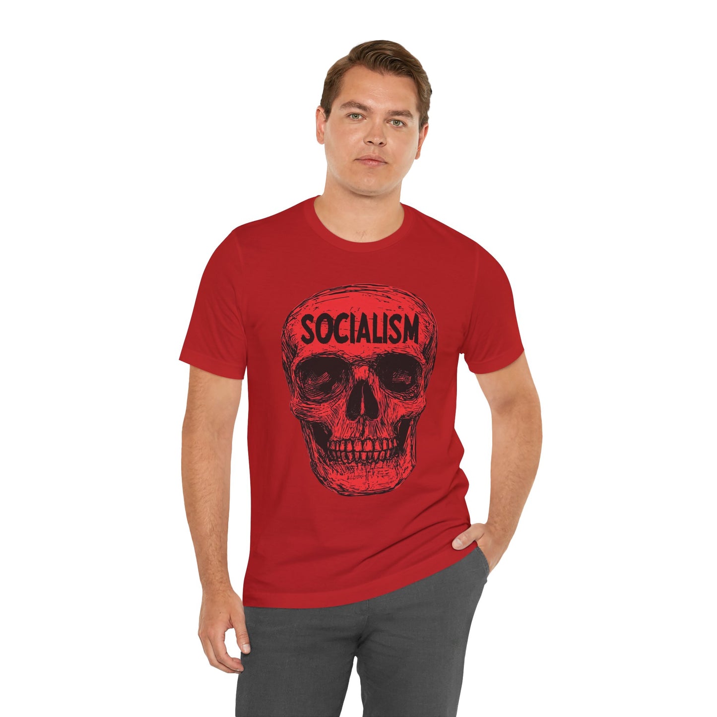 Socialism Means Death Unisex Jersey Short Sleeve Tee