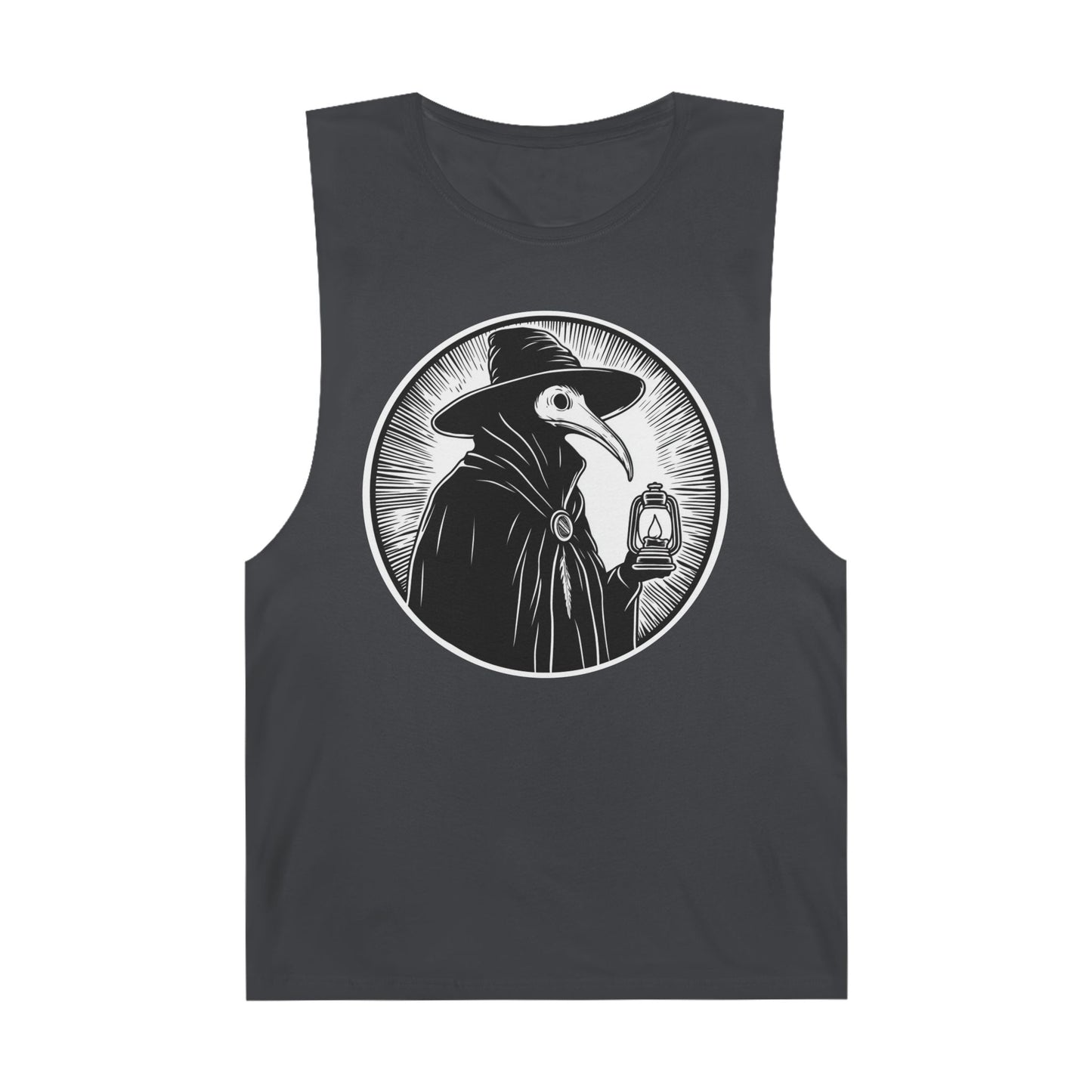 Decode The Left Plague Doctor Unisex Tank Top