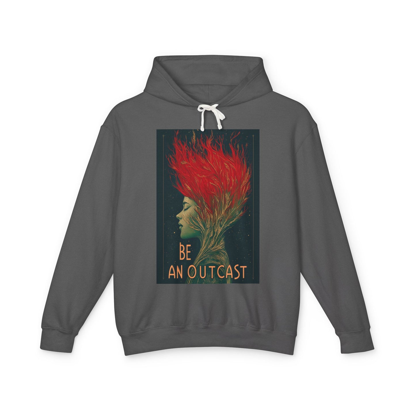 Be An Outcast Unisex Lightweight Hooded Sweatshirt