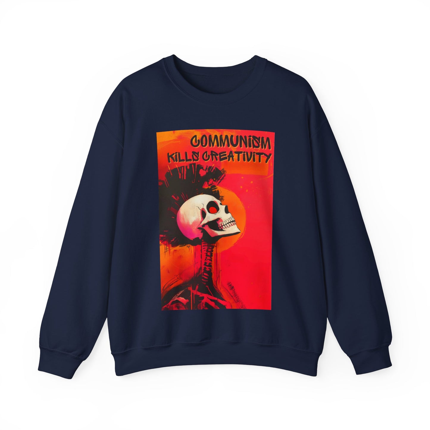 Communism Kills Creativity Unisex Heavy Blend™ Crewneck Sweatshirt