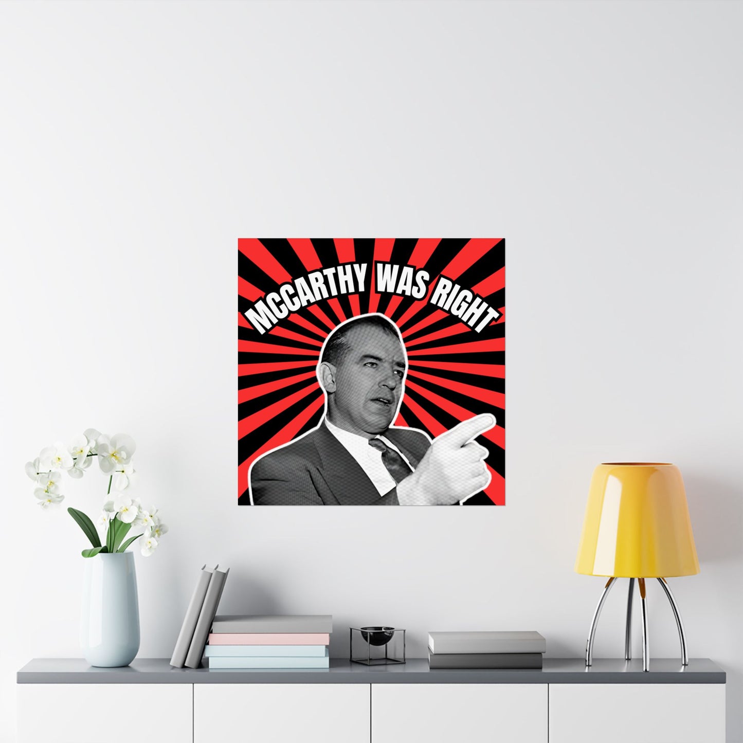 McCarthy Was Right Design 2 Matte Vertical Posters