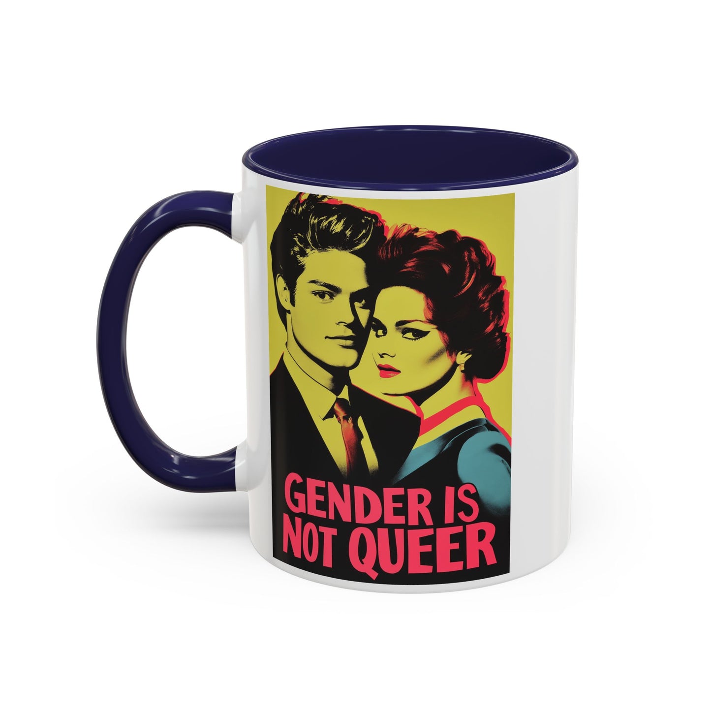 Gender is Not Queer Accent Coffee Mug (11 or 15oz)