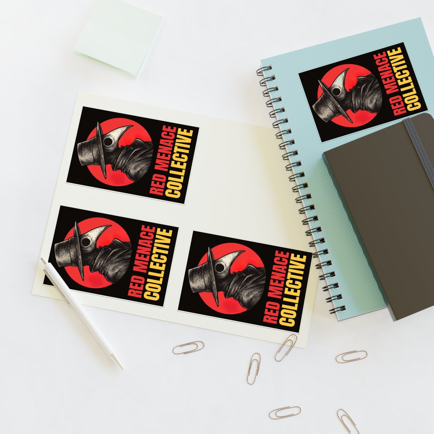 Red Menace Collective Sticker Sheets