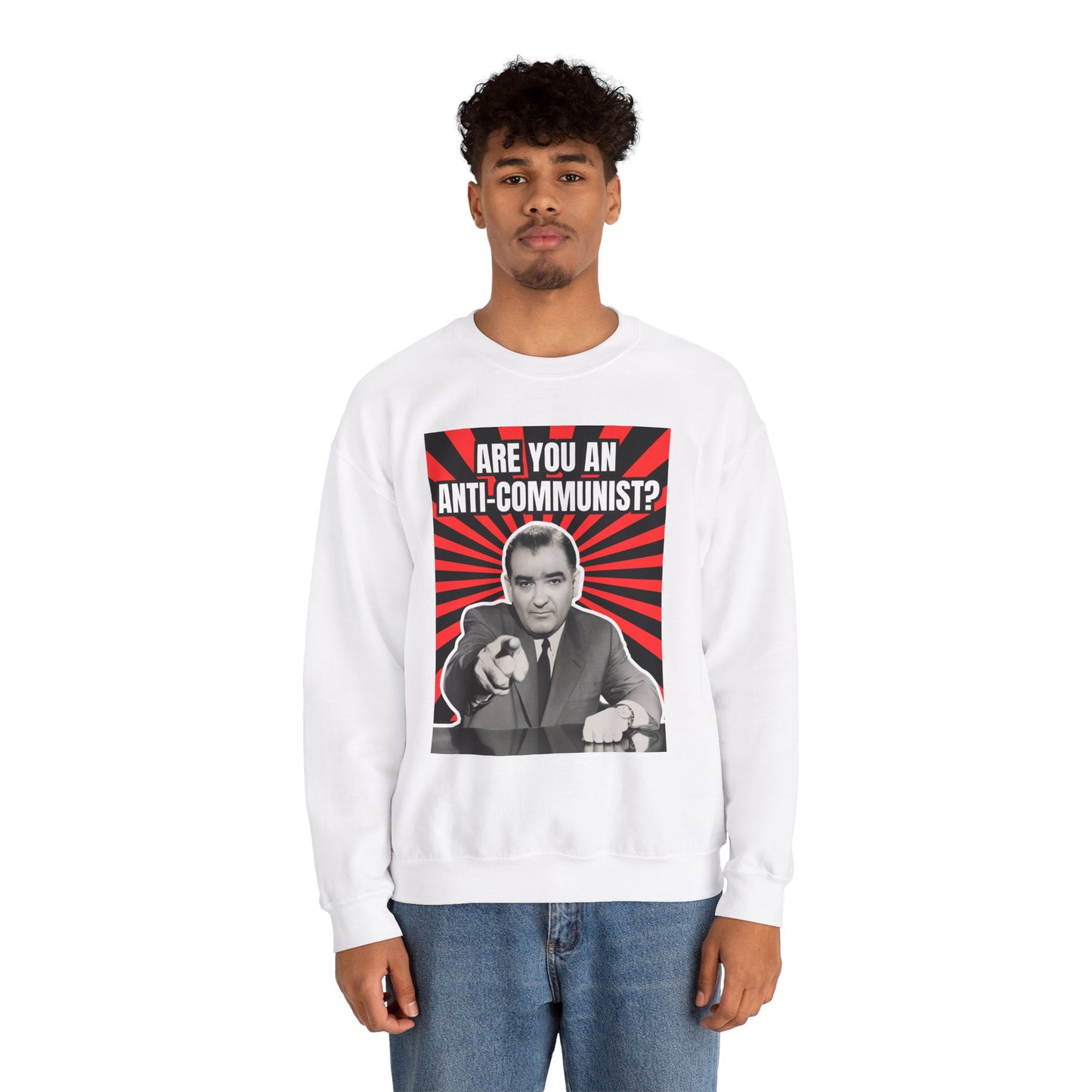 Are You An Anti-Communist? Unisex Heavy Blend™ Crewneck Sweatshirt