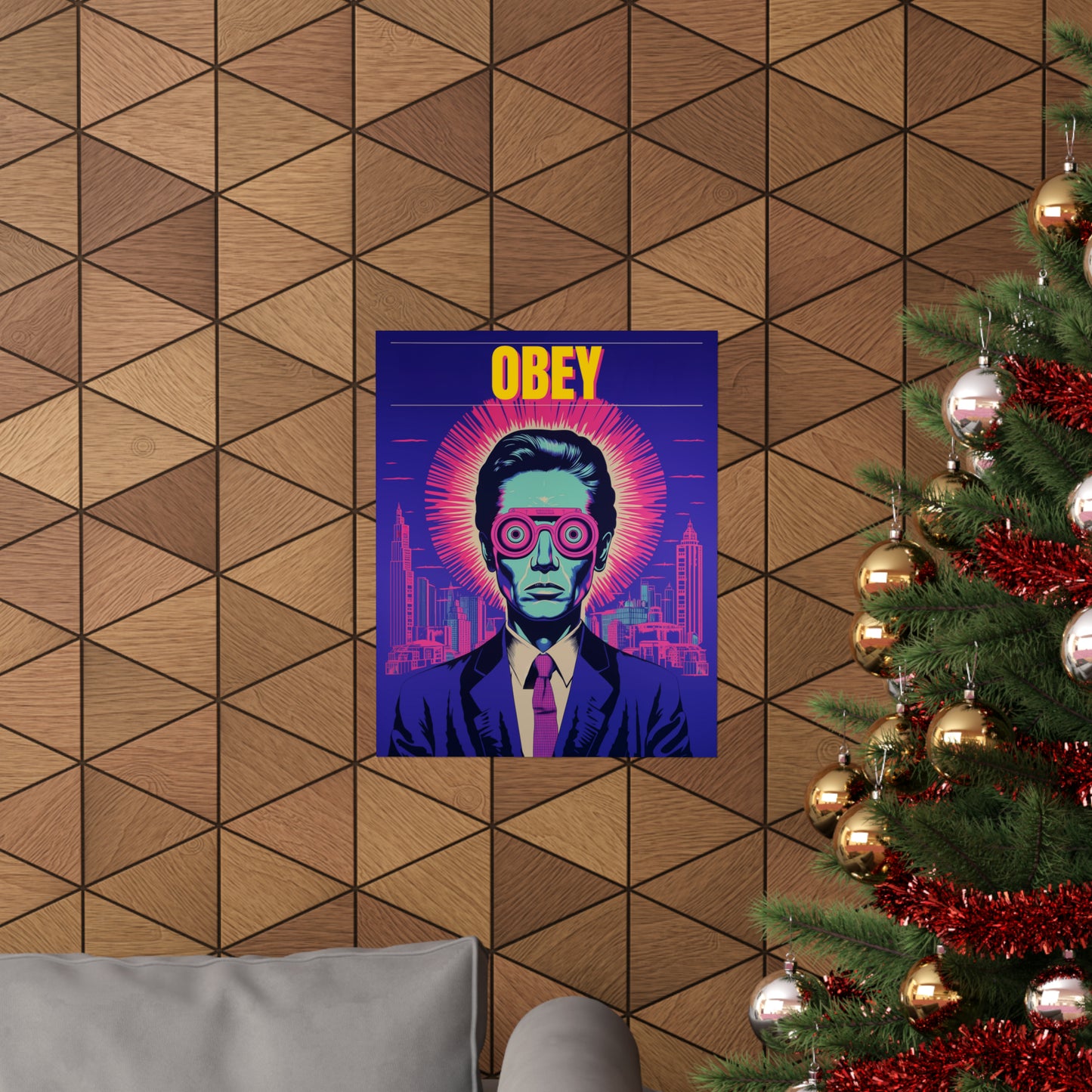 OBEY Matte Vertical Posters