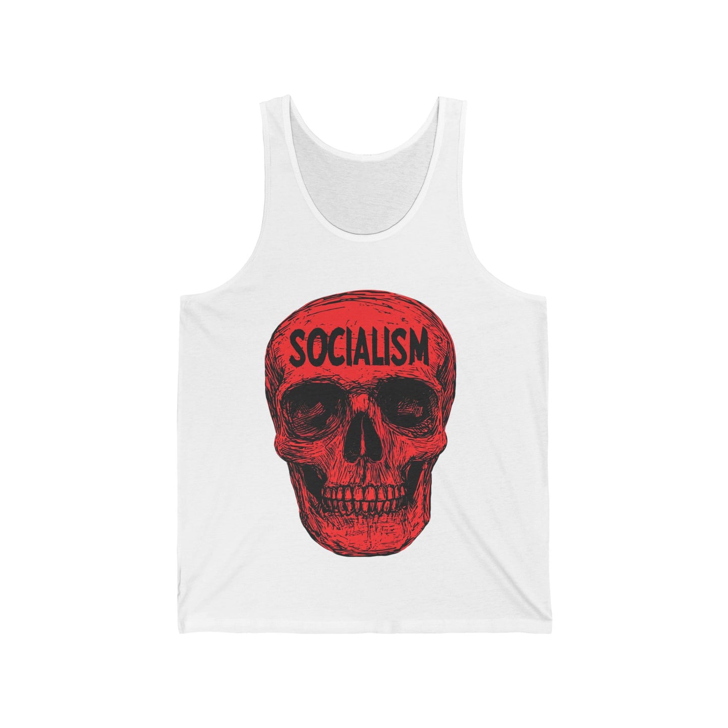 Socialism Means Death Unisex Jersey Tank