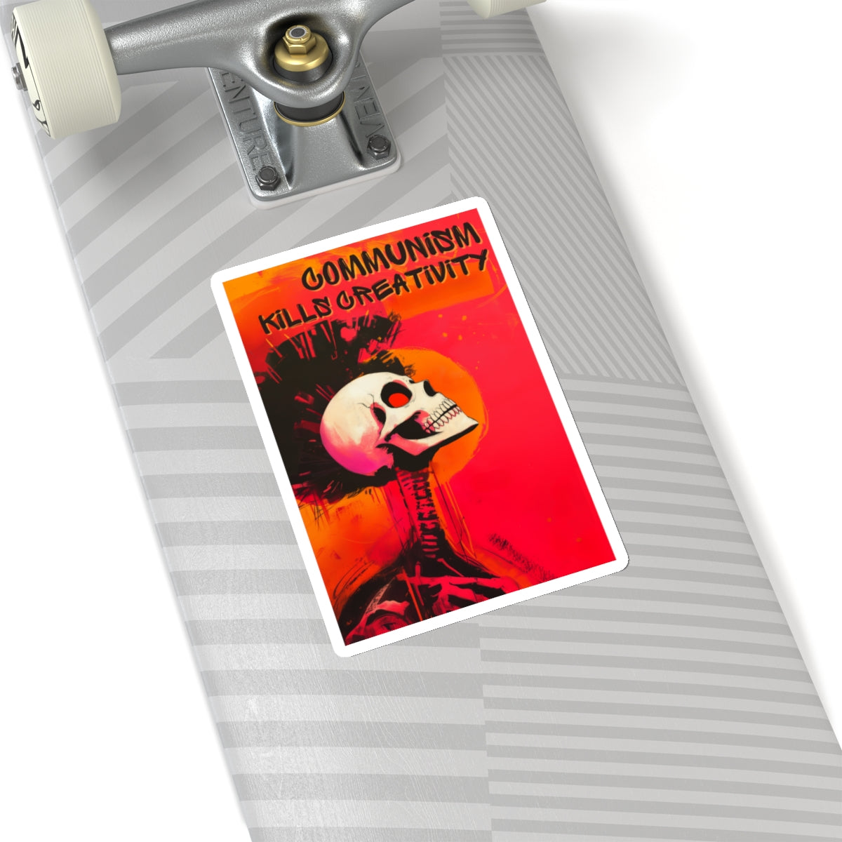 Communism Kills Creativity Kiss-Cut Stickers