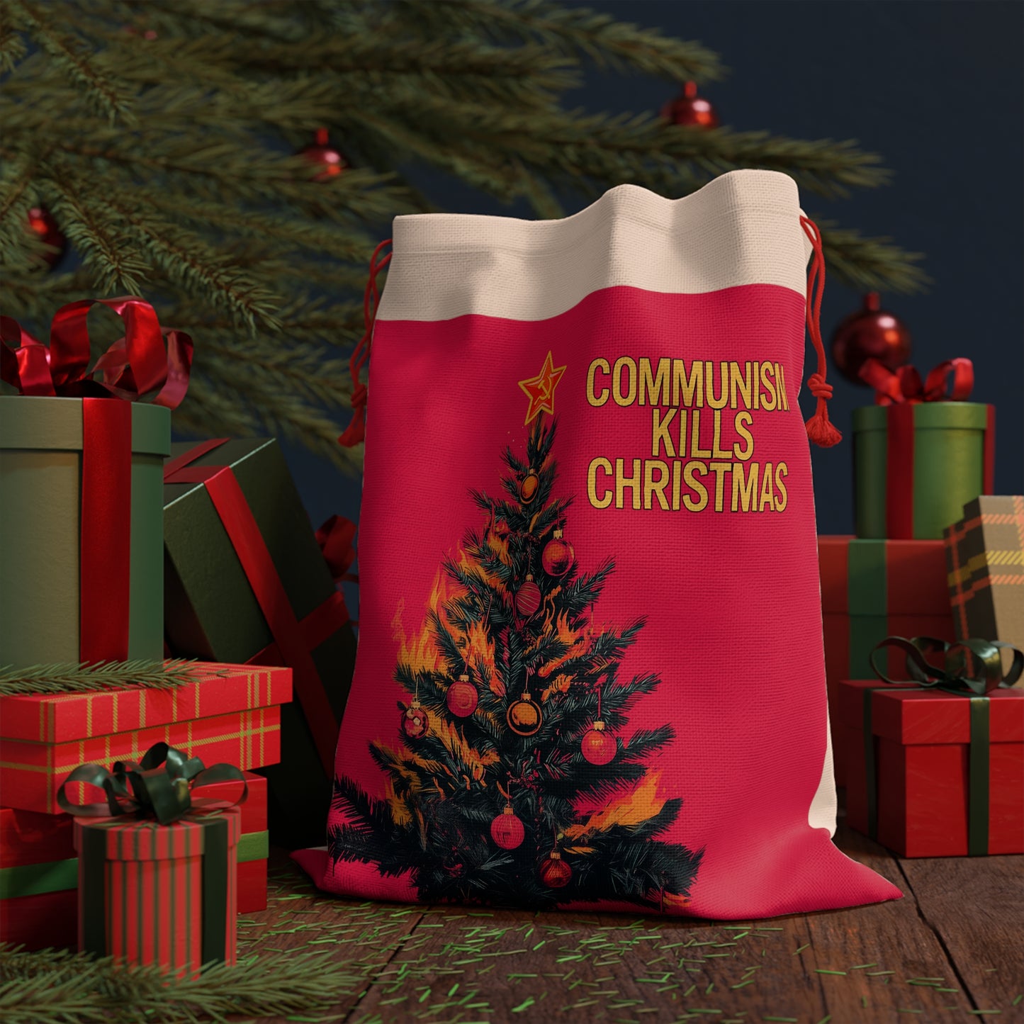 Communism Kills Christmas Gift Bag