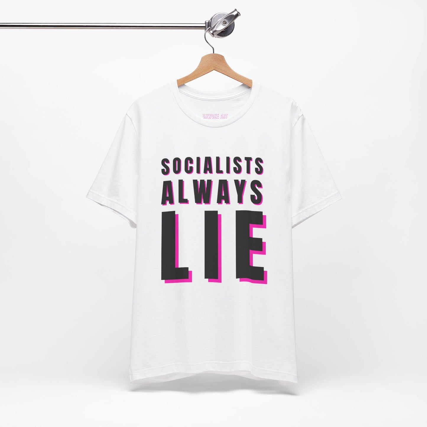 Socialists Always Lie Unisex Jersey Short Sleeve Tee