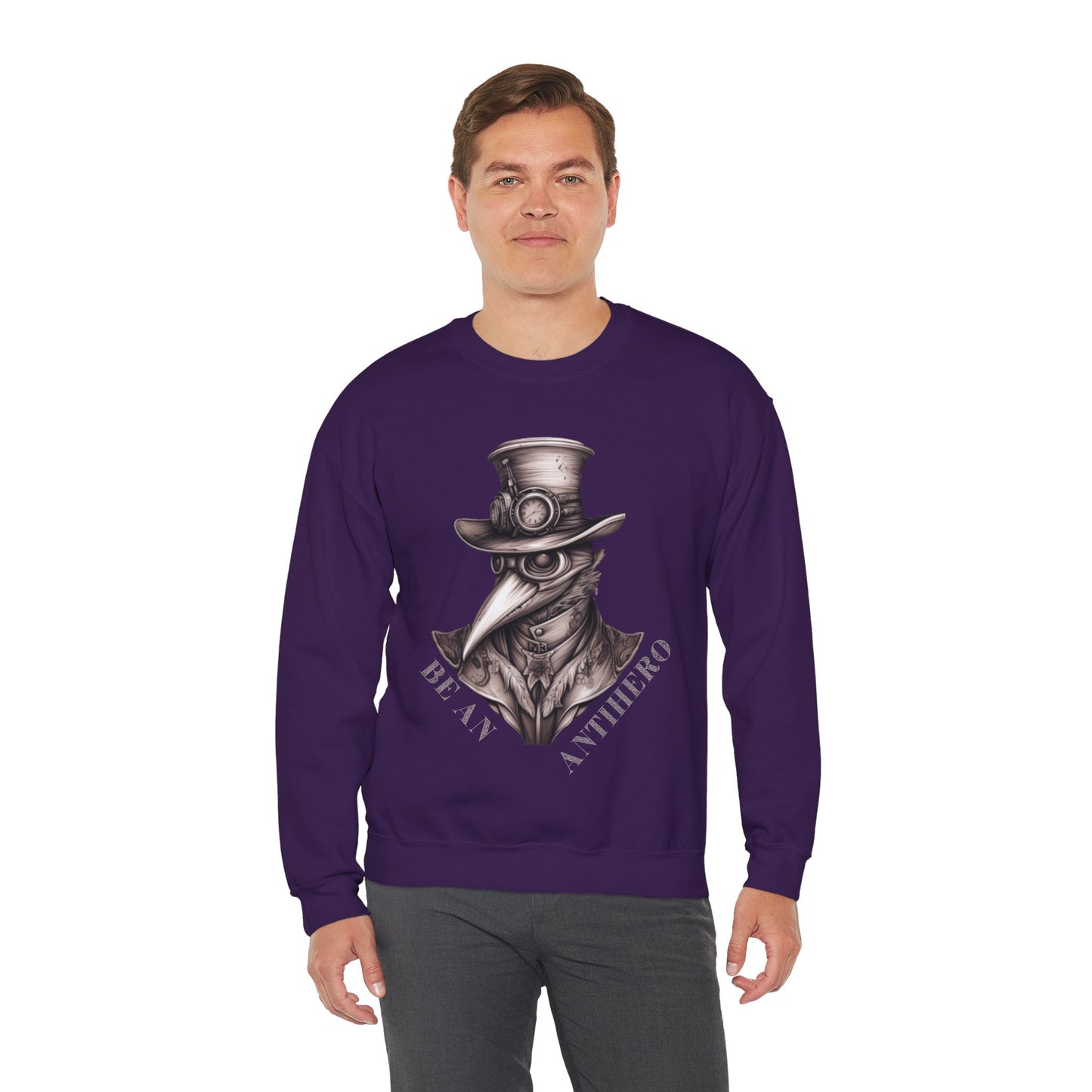 Be An Antihero Signature Unisex Heavy Blend™ Crewneck Sweatshirt