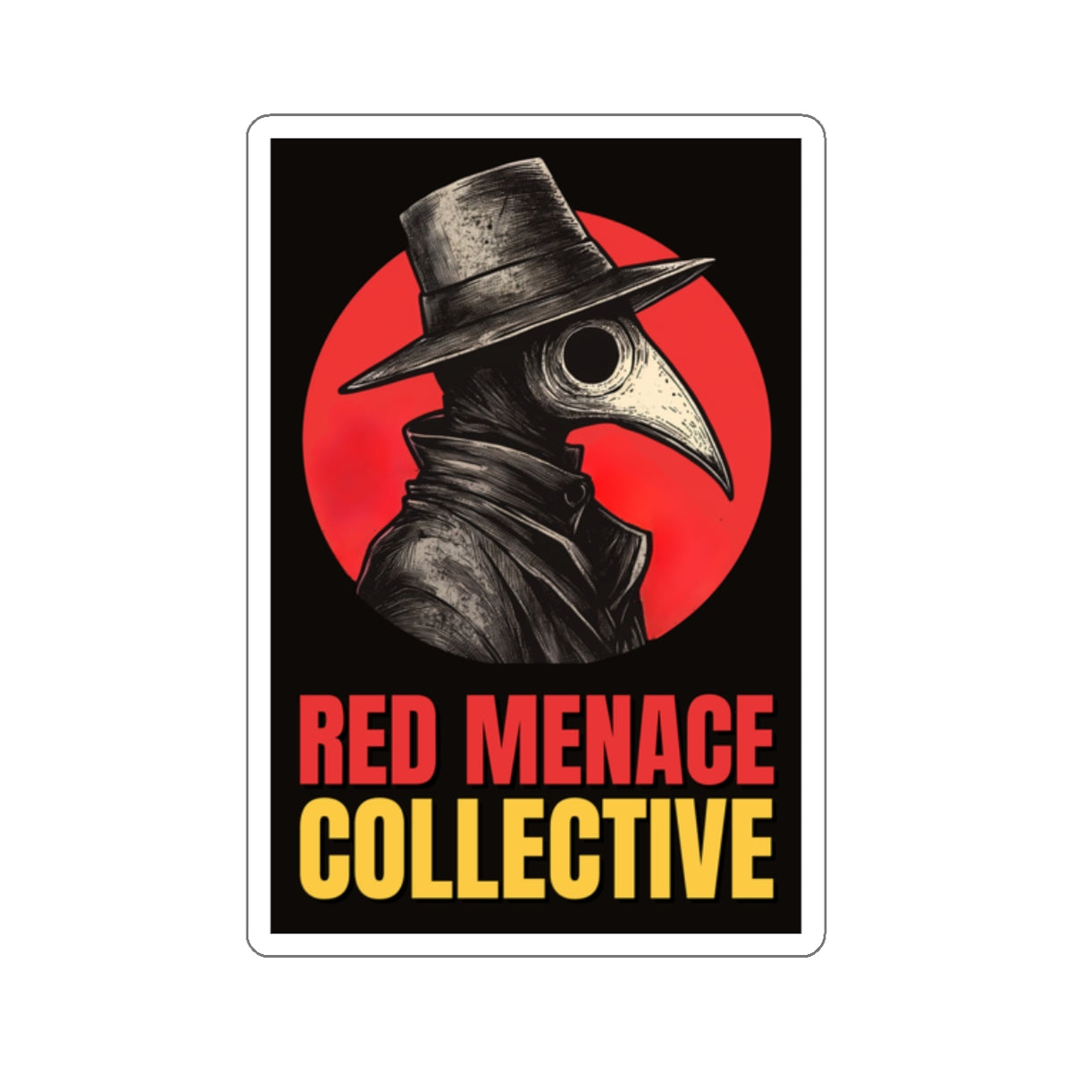 Red Menace Collective Kiss-Cut Stickers