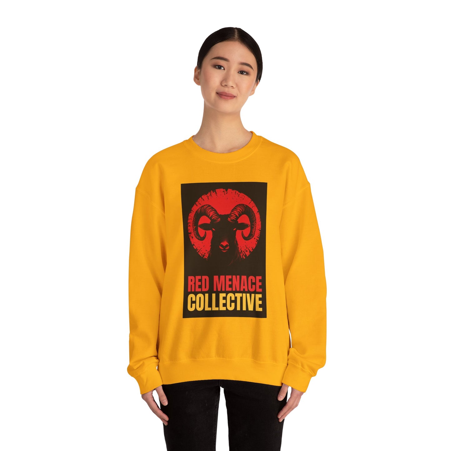 Red Menace Collective - Ram Unisex Heavy Blend™ Crewneck Sweatshirt