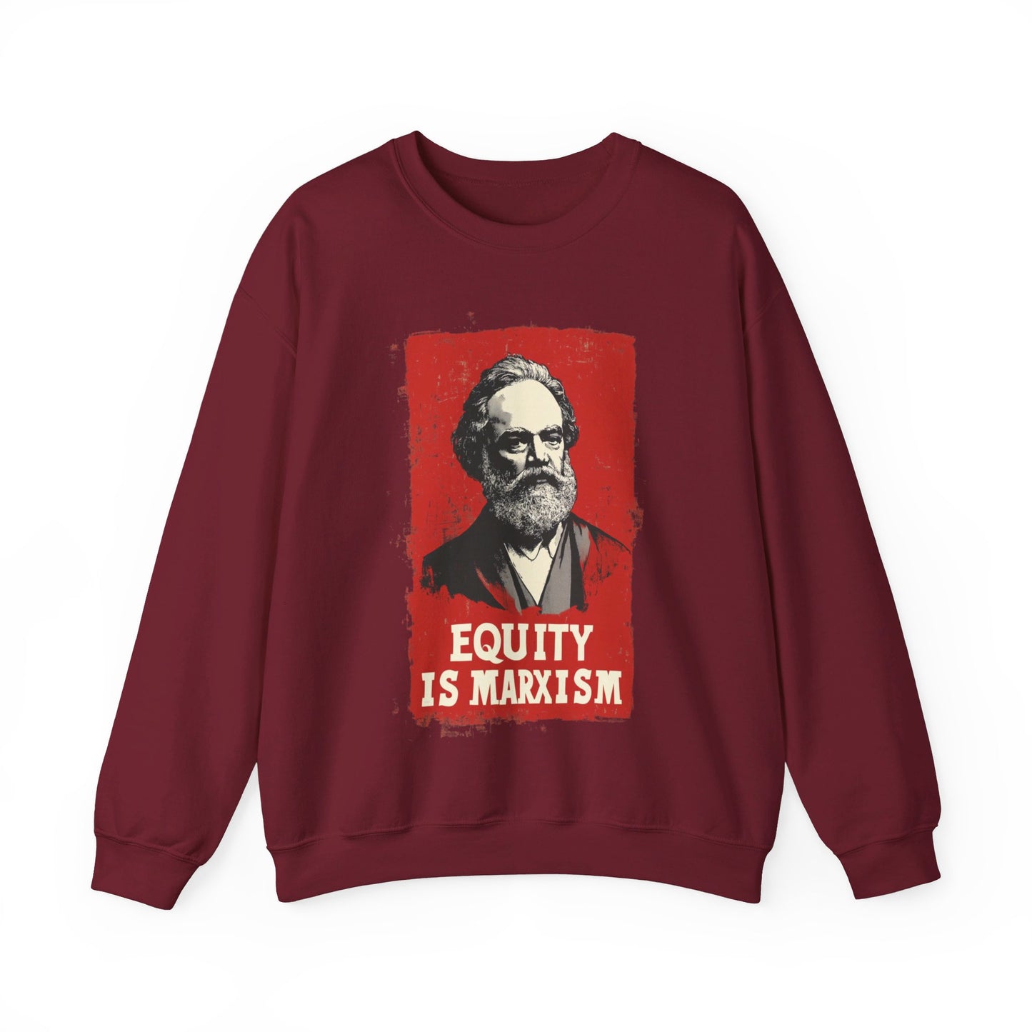 Equity Is Marxism Unisex Heavy Blend™ Crewneck Sweatshirt