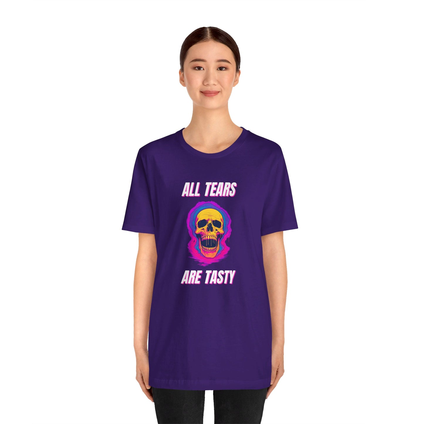 All Tears Are Tasty Unisex Jersey Short Sleeve Tee