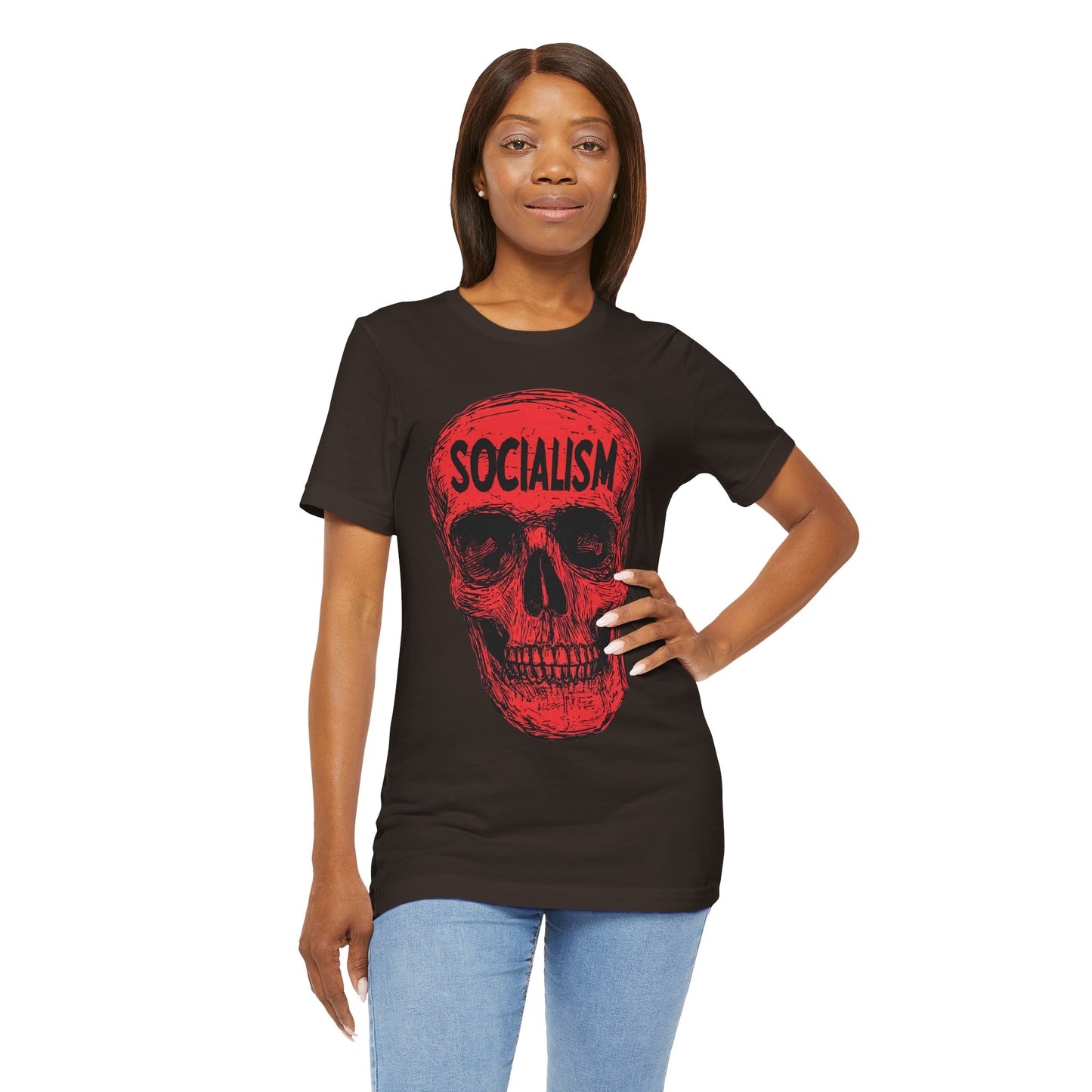 Socialism Means Death Unisex Jersey Short Sleeve Tee