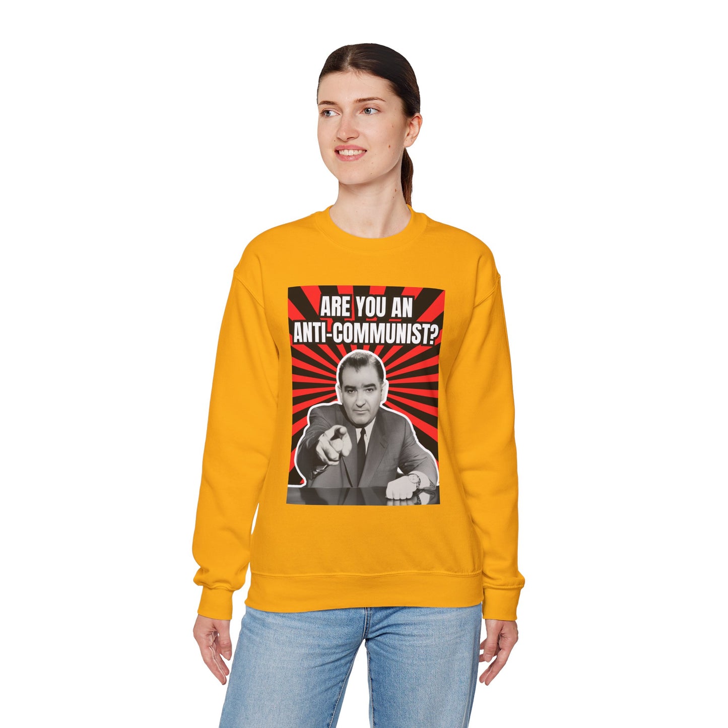 Are You An Anti-Communist? Unisex Heavy Blend™ Crewneck Sweatshirt