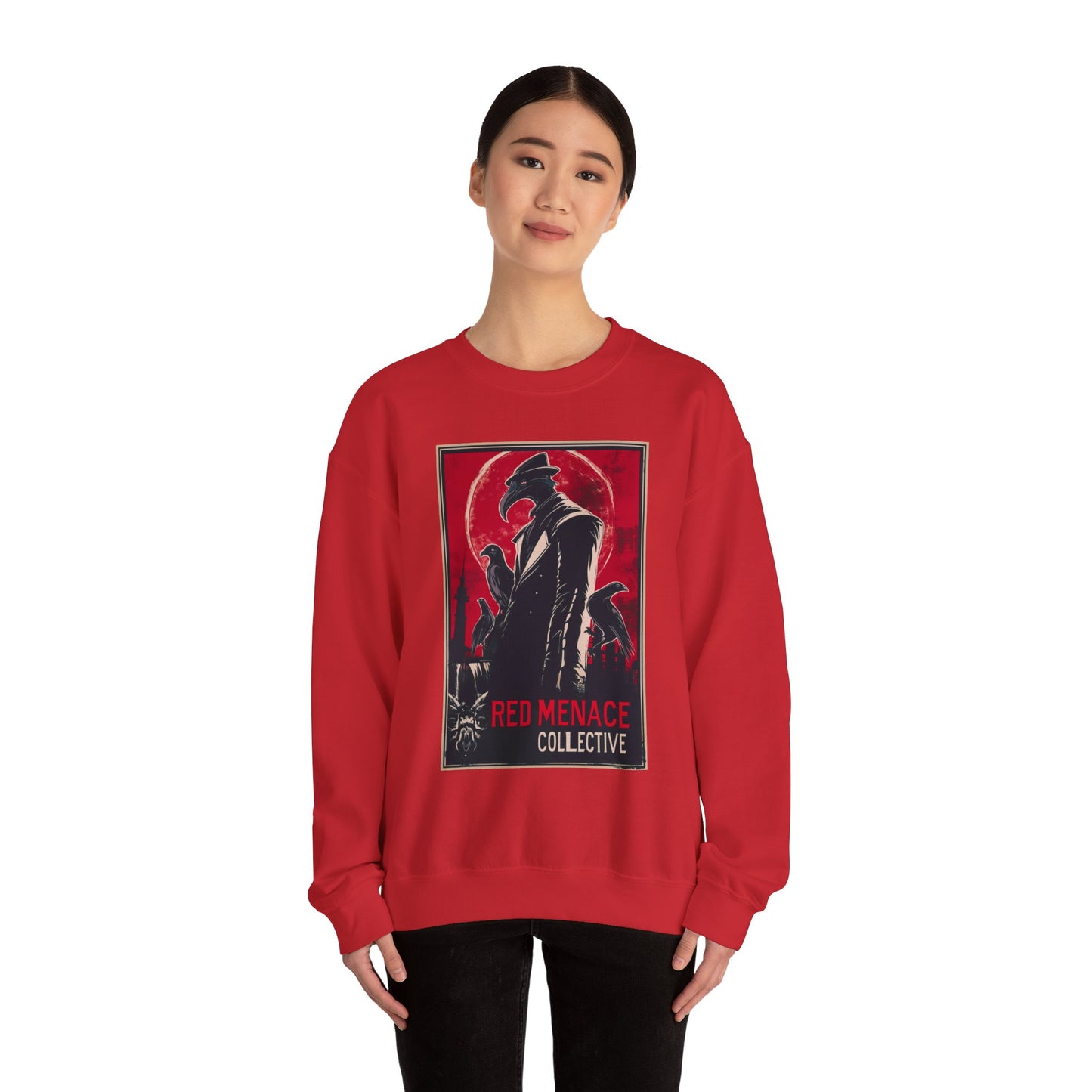 Red Menace Propaganda Unisex Heavy Blend™ Crewneck Sweatshirt