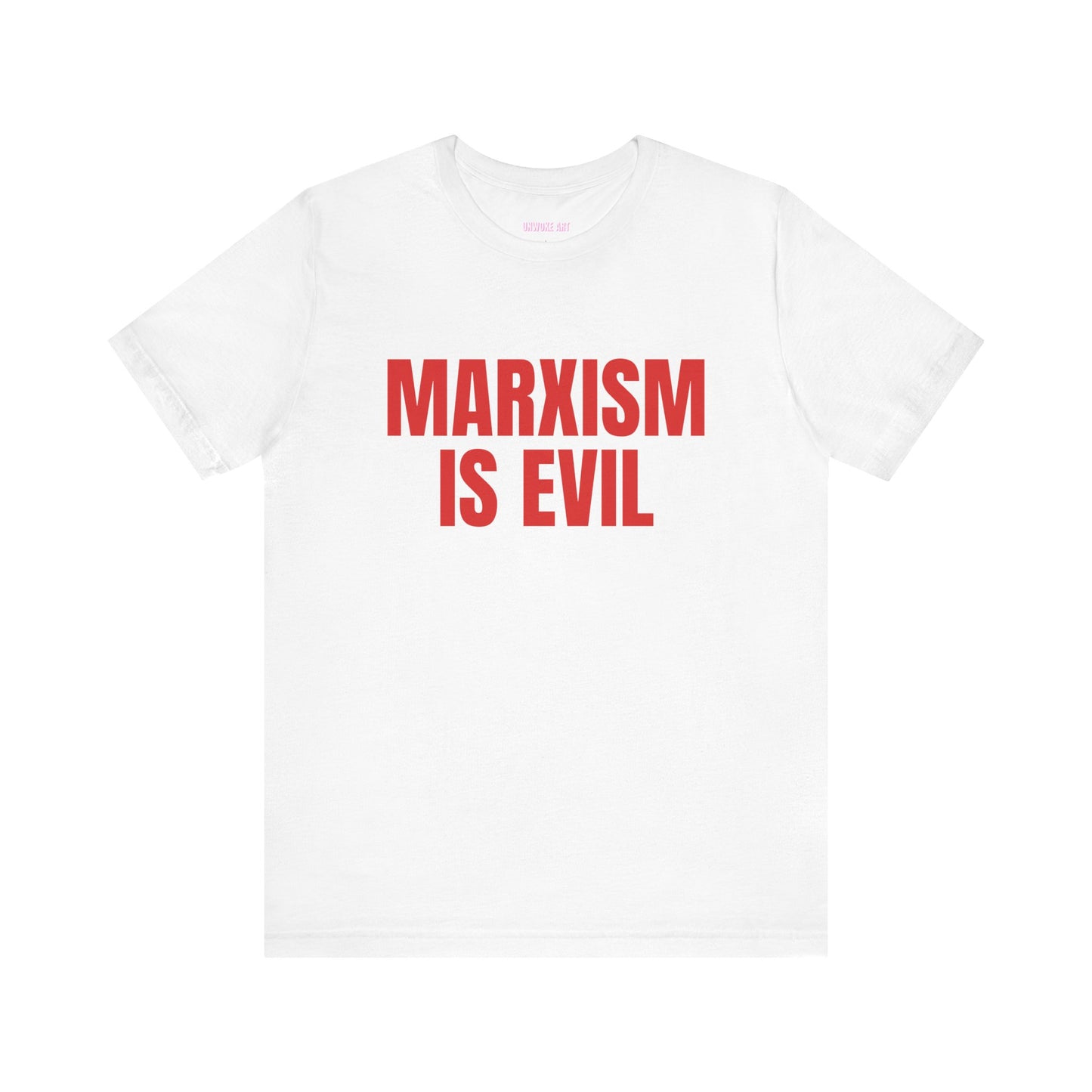 Marxism Is Evil Unisex Jersey Short Sleeve Tee