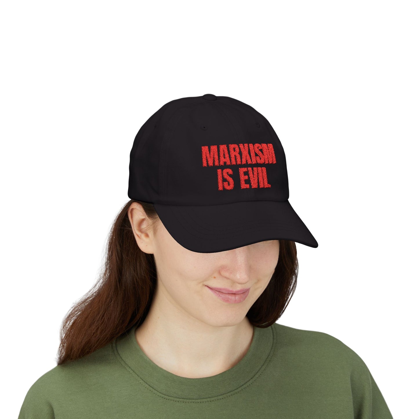 Marxism Is Evil (Red) Classic Dad Cap