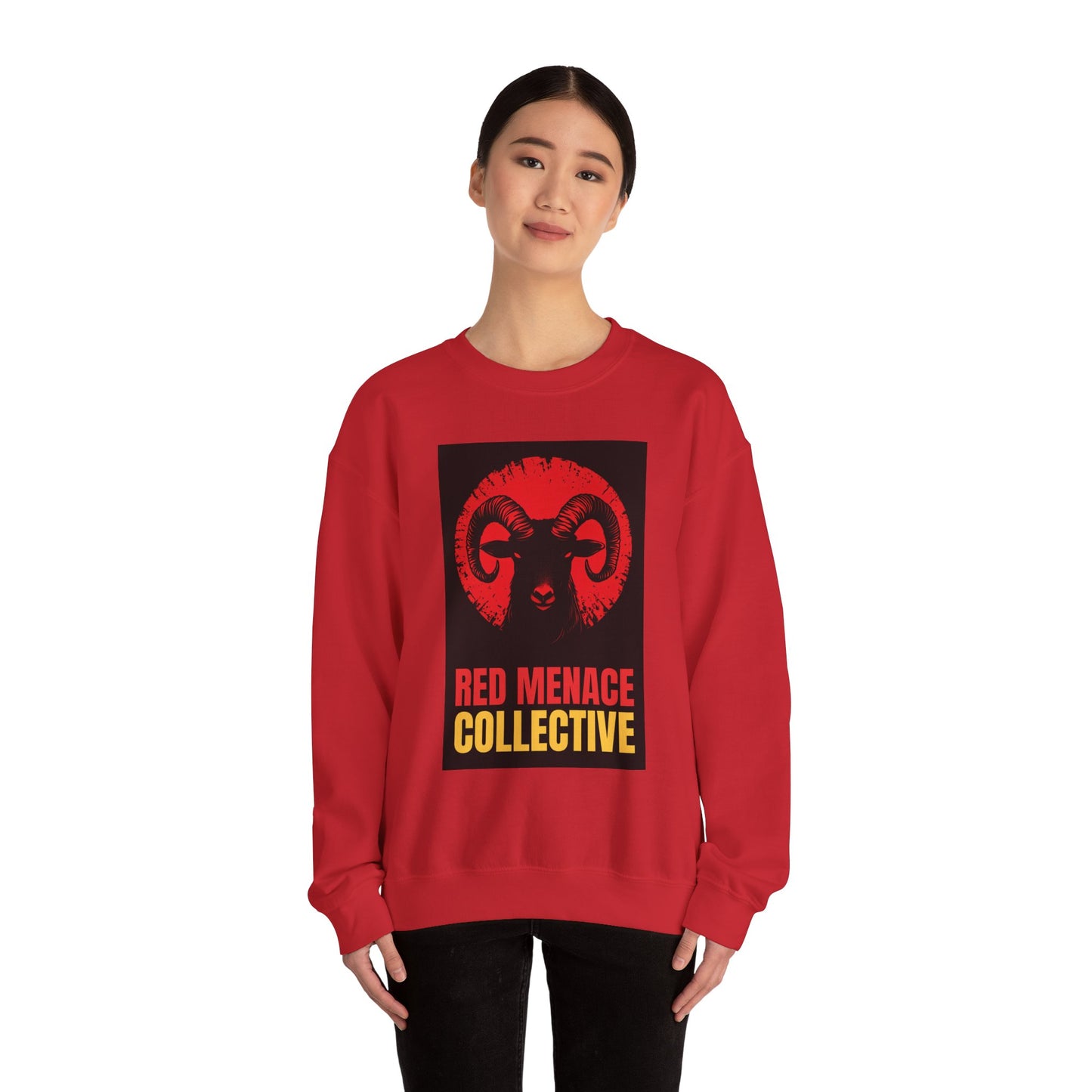 Red Menace Collective - Ram Unisex Heavy Blend™ Crewneck Sweatshirt