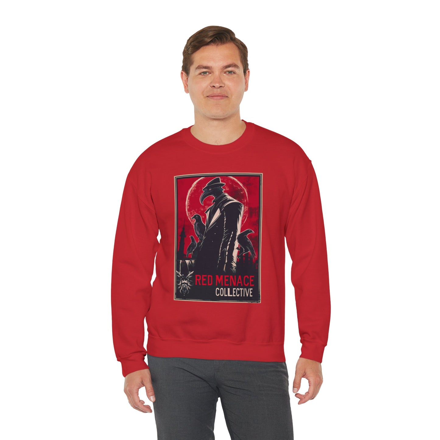 Red Menace Propaganda Unisex Heavy Blend™ Crewneck Sweatshirt