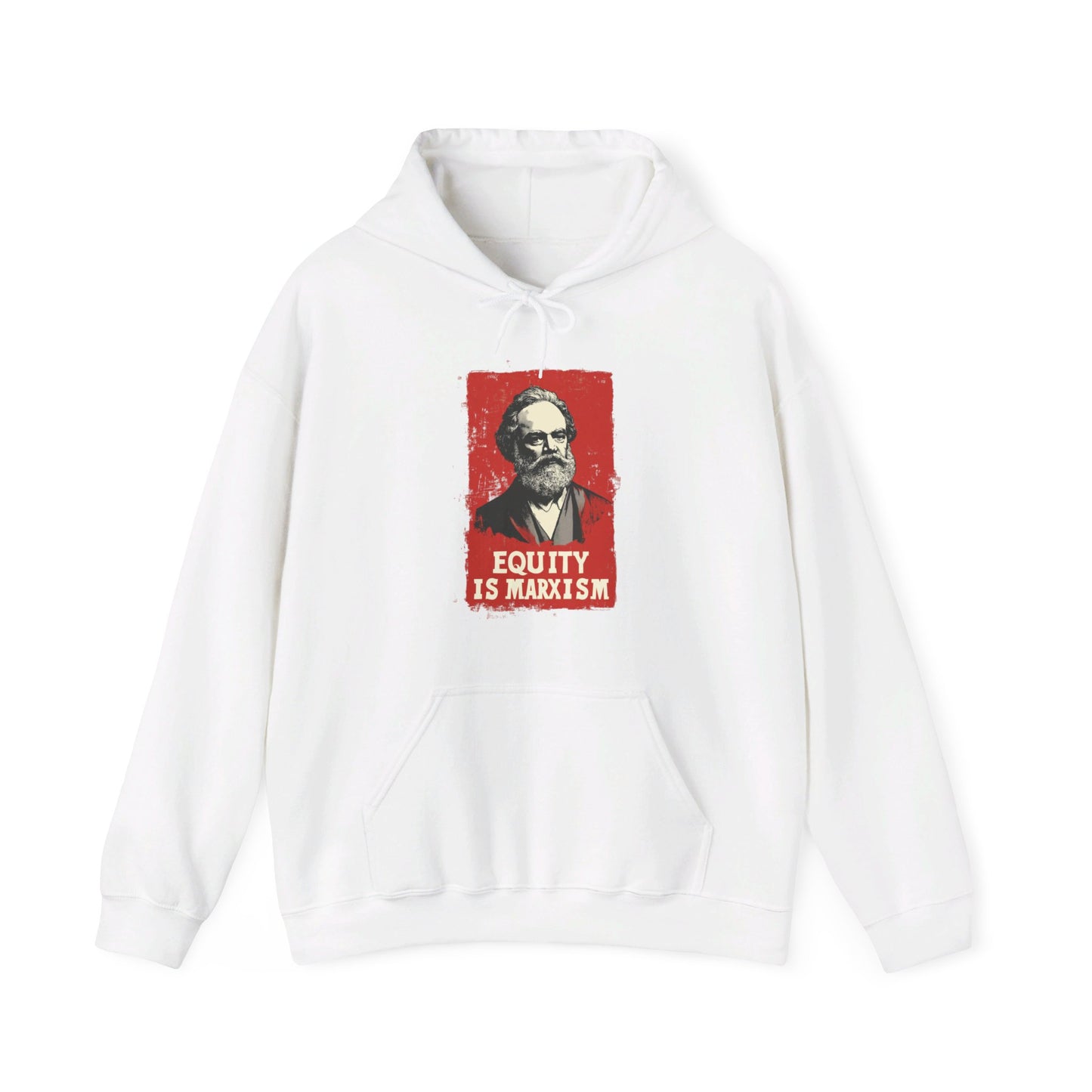 Equity Is Marxism Unisex Heavy Blend™ Hooded Sweatshirt