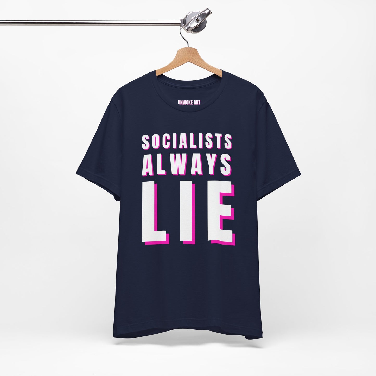 Socialists Always Lie Unisex Jersey Short Sleeve Tee