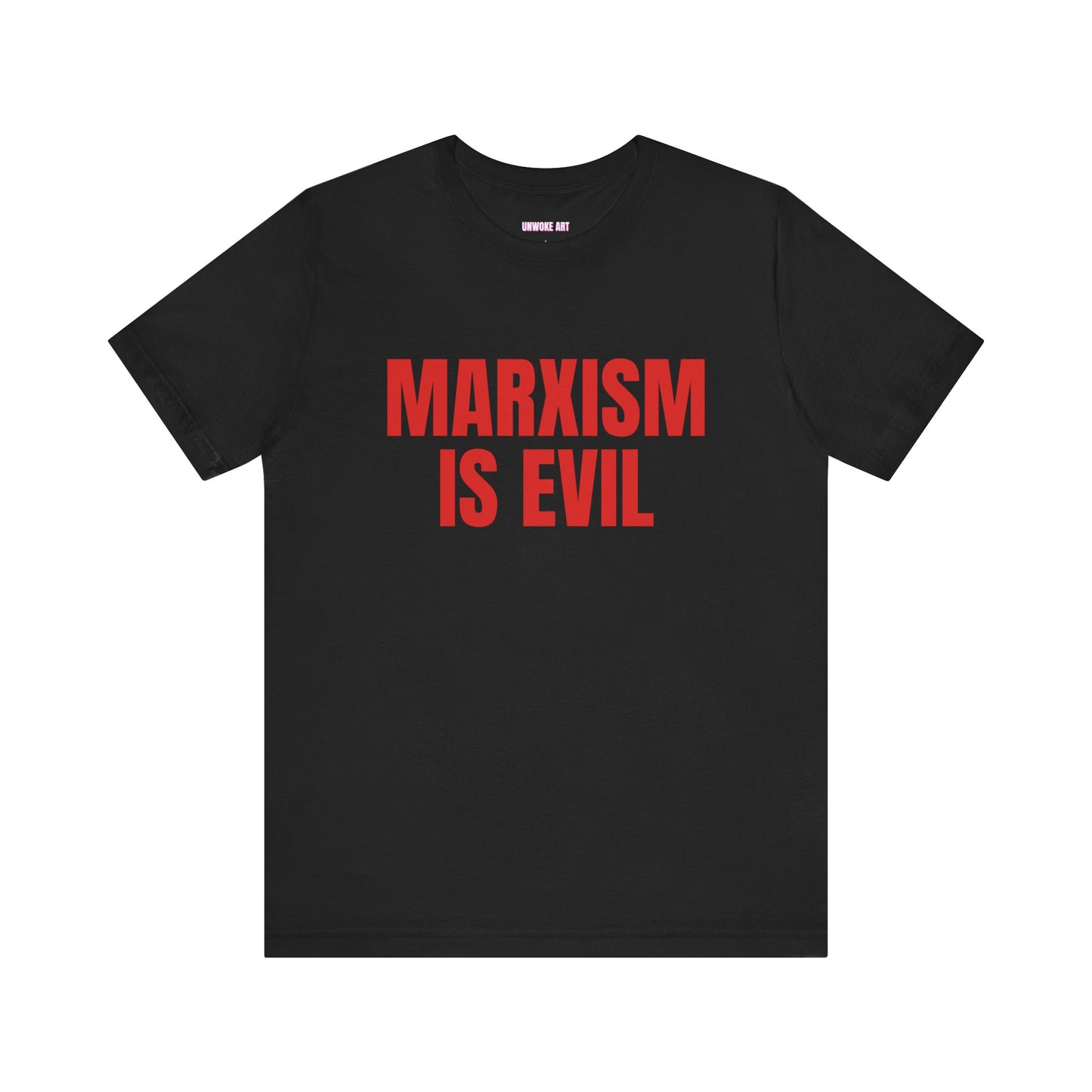 Marxism Is Evil Unisex Jersey Short Sleeve Tee