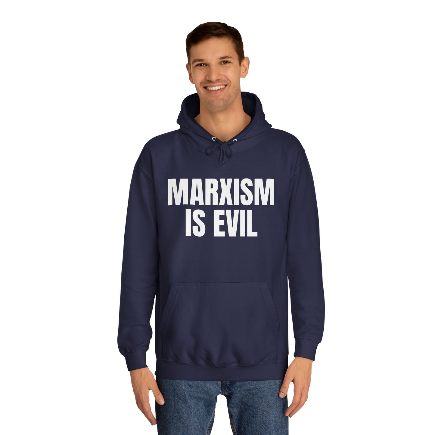 Marxism Is Evil Unisex College Hoodie