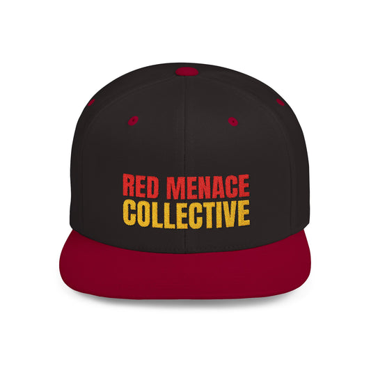 Red Menace Collective Flat Bill Snapback