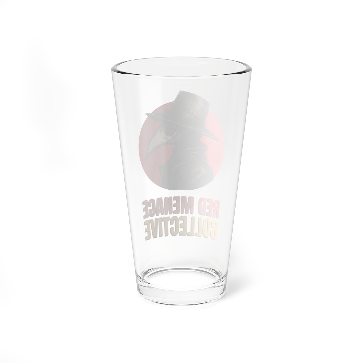 Red Menace Collective Pint Glass, 16oz