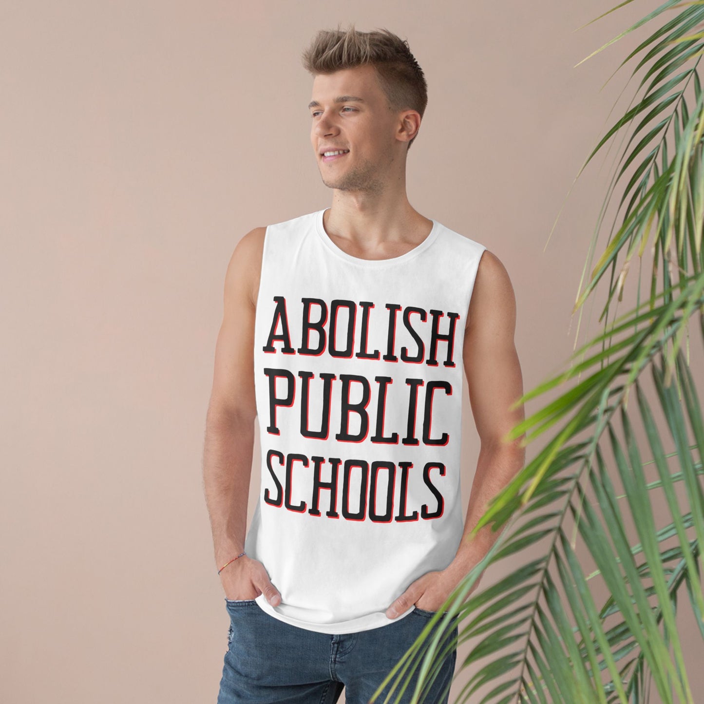 LIMITED EDITION: Abolish Public Schools Unisex Barnard Tank