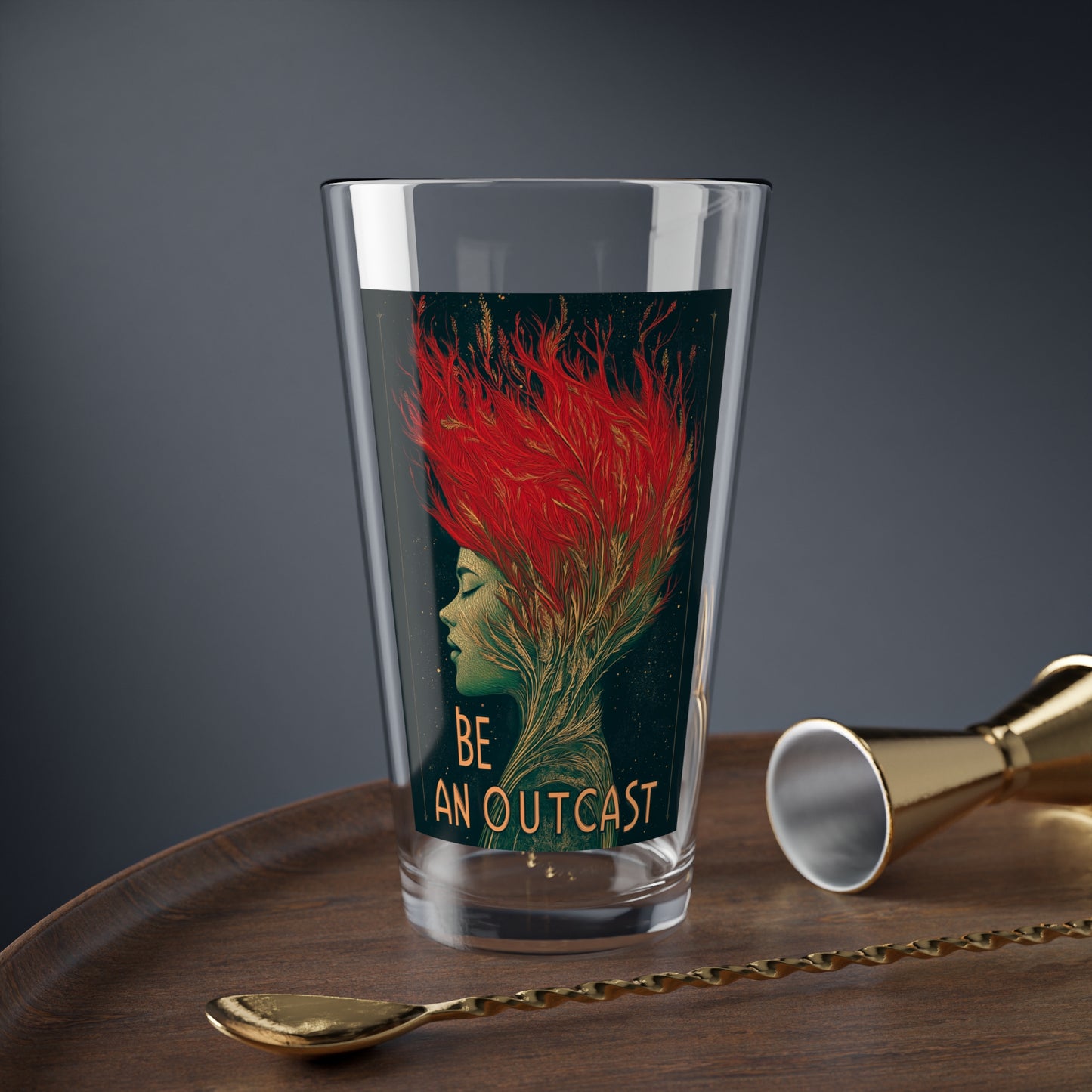 Be An Outcast Glass, 16oz