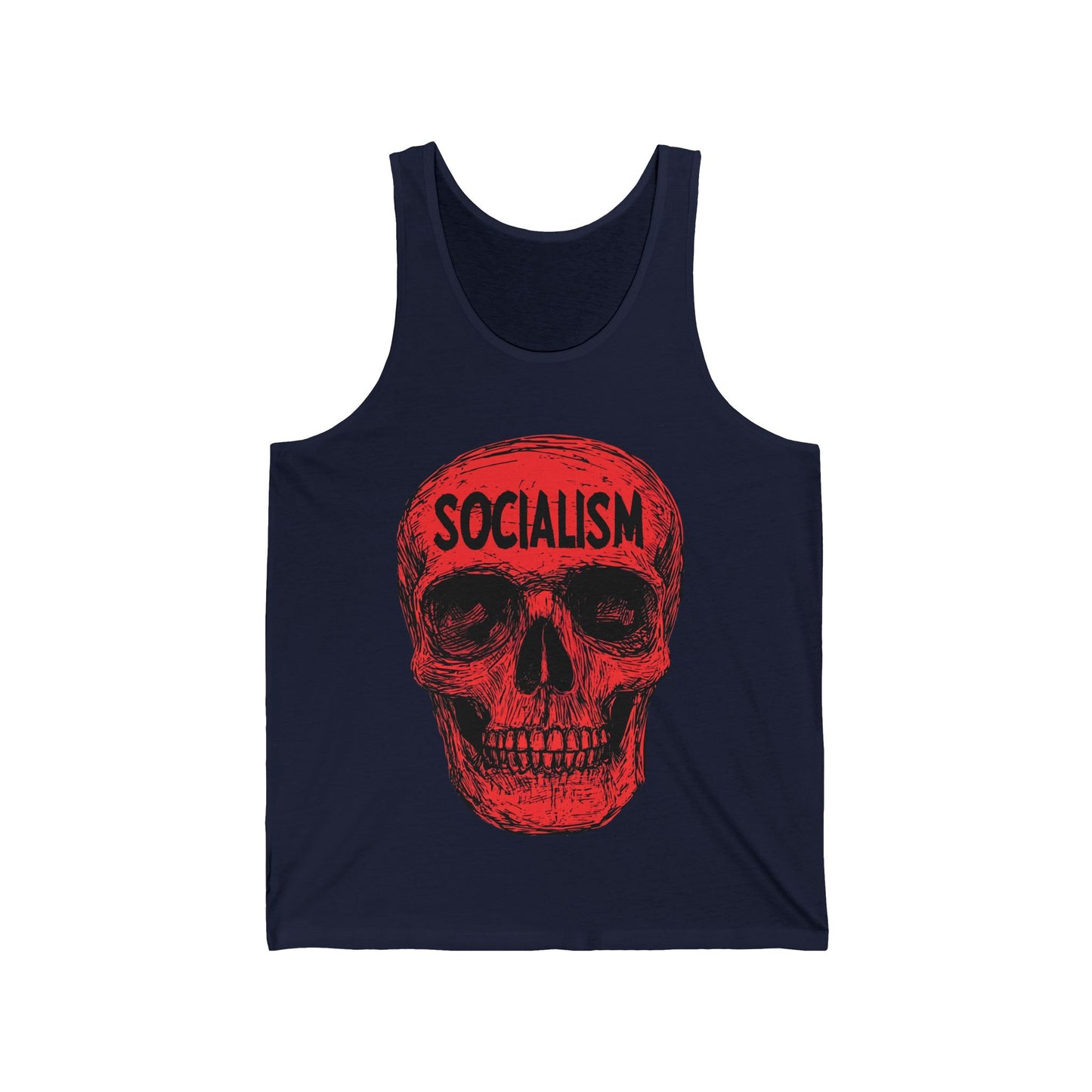 Socialism Means Death Unisex Jersey Tank