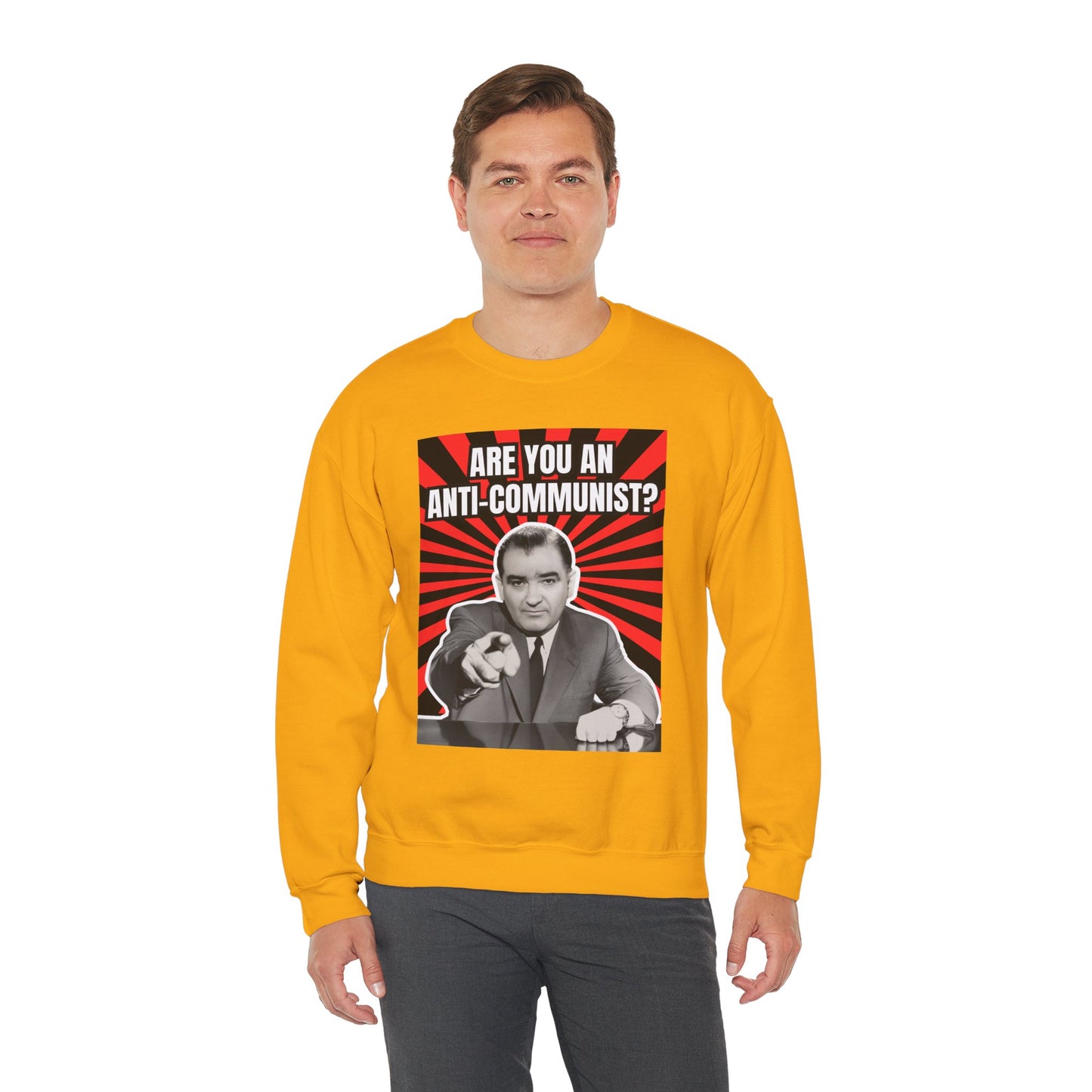 Are You An Anti-Communist? Unisex Heavy Blend™ Crewneck Sweatshirt