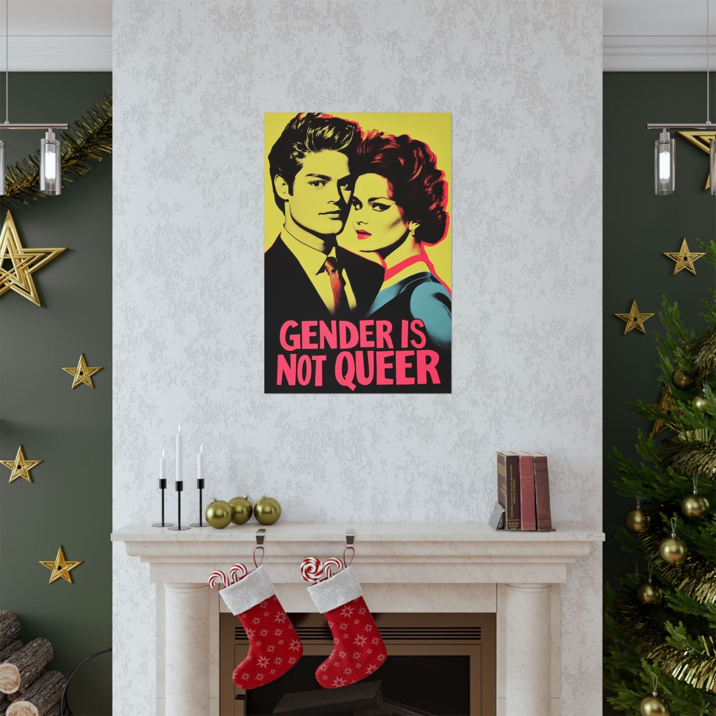 Gender is Not Queer Matte Vertical Posters