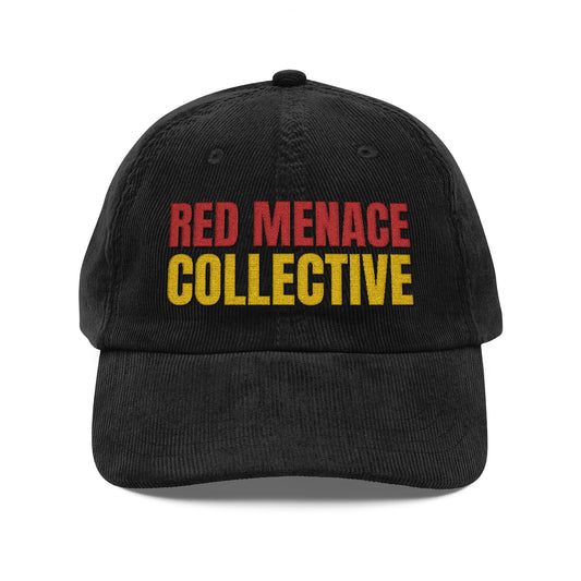 Red Menace Collective Vintage Embroidered Corduroy Cap