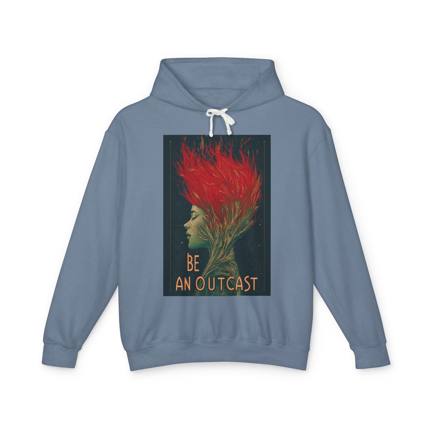 Be An Outcast Unisex Lightweight Hooded Sweatshirt