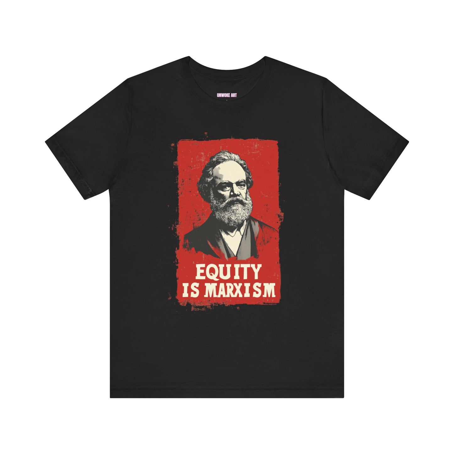 Equity Is Marxism Unisex Jersey Short Sleeve Tee