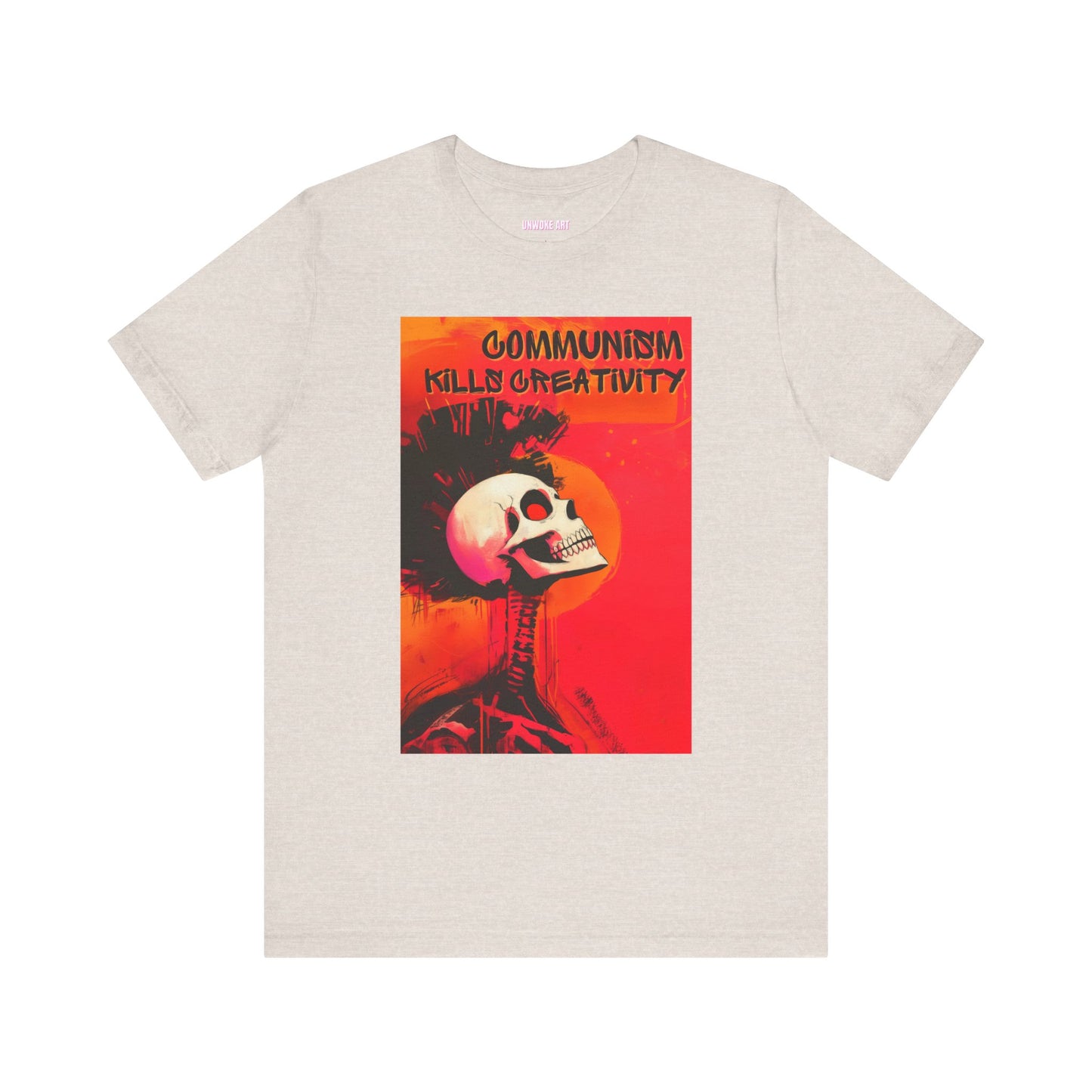 Communism Kills Creativity Unisex Jersey Short Sleeve Tee