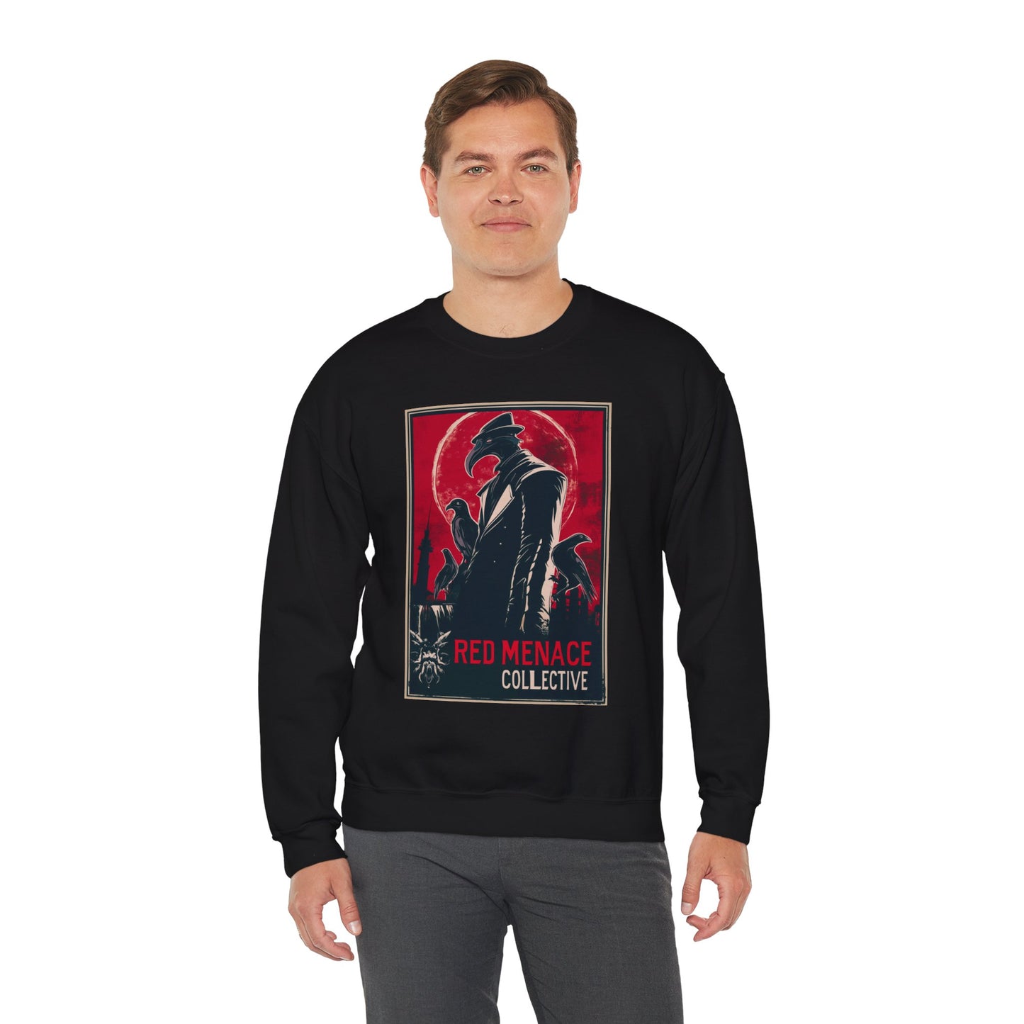 Red Menace Propaganda Unisex Heavy Blend™ Crewneck Sweatshirt