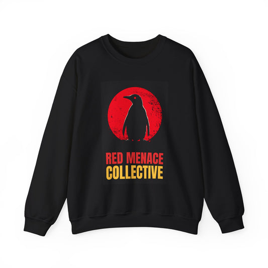 Red Menace Collective - Penguin Unisex Heavy Blend™ Crewneck Sweatshirt