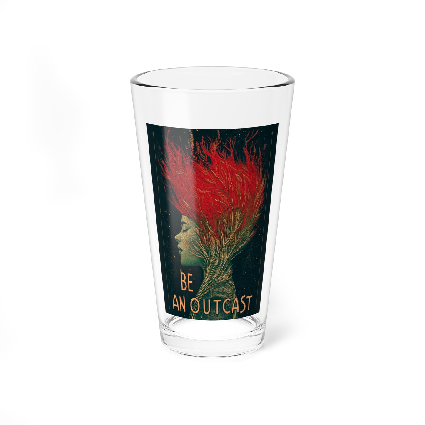 Be An Outcast Glass, 16oz