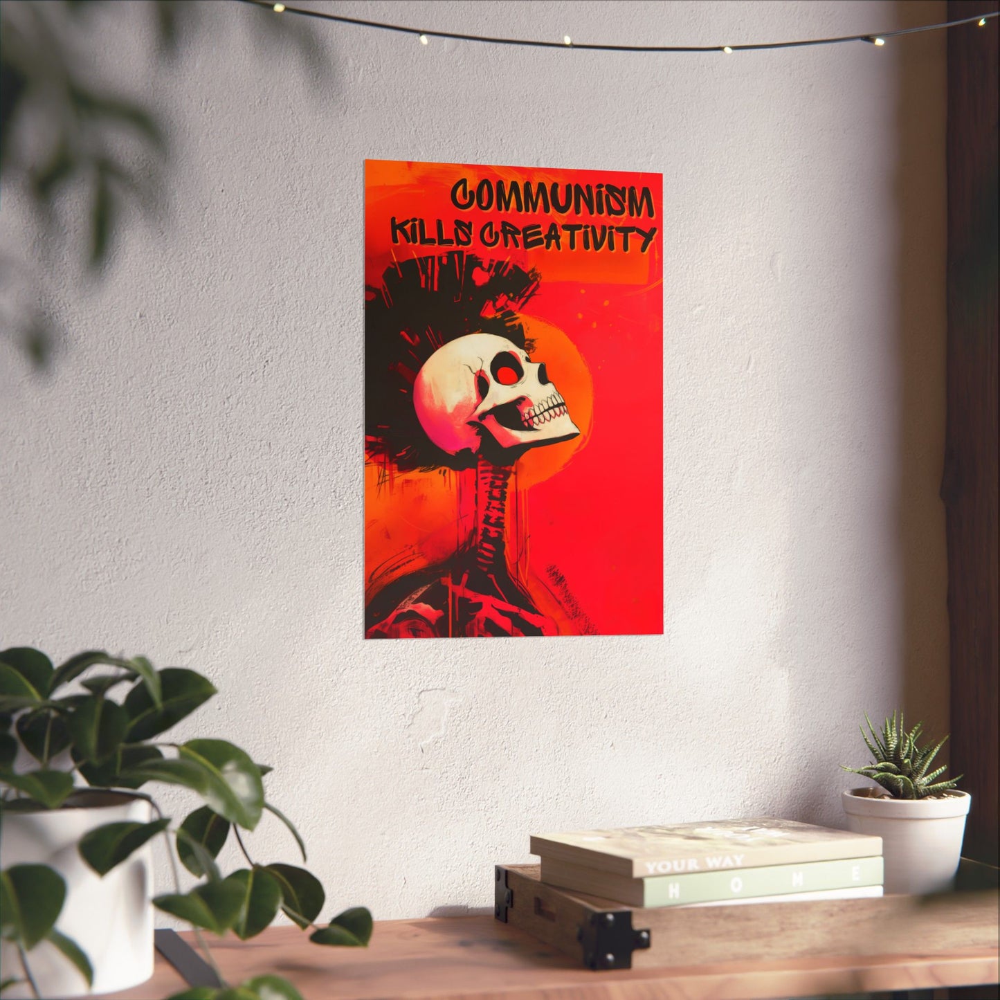 Communism Kills Creativity Matte Vertical Posters