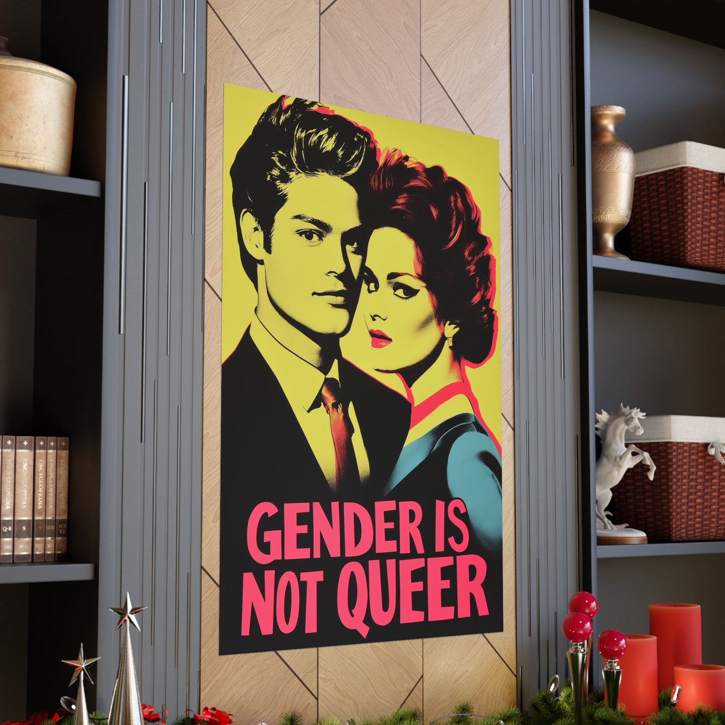 Gender is Not Queer Matte Vertical Posters